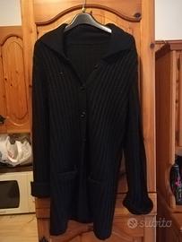 cardigan lungo nero