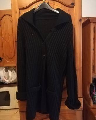 cardigan lungo nero