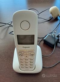 Telefono Gigaset cordless bianco