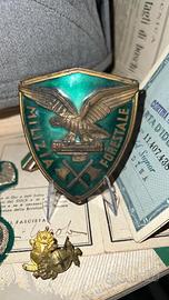 Scudetto Milizia Nazionale Forestale ww2
