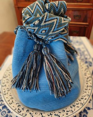 Secchiello Mochila azzurro cielo