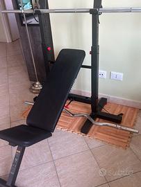 Panca con Rack
