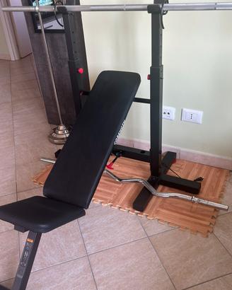 Panca con Rack