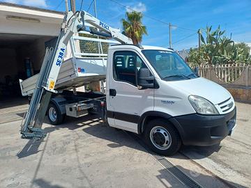 Iveco Daily 35C18 "GRU 4 SFILI RIBALTABILE"