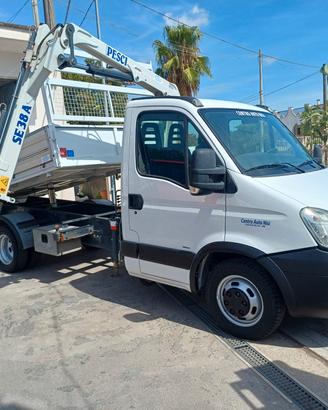 Iveco Daily 35C18 "GRU 4 SFILI RIBALTABILE"