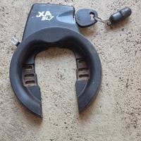 blocco ruota posteriore bicicletta 