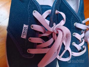 Vans rosa shop e blu