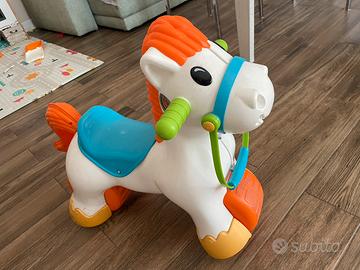 Cavallo Pony a dondolo cavalcabile Feber