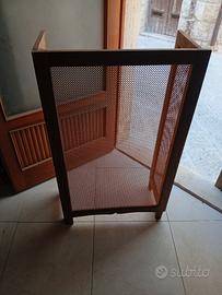 Stock Copritermosifoni Vintage in Legno e Griglia 