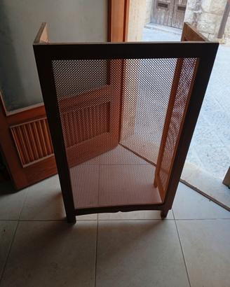 Stock Copritermosifoni Vintage in Legno e Griglia 