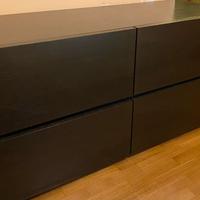 Comò camera da letto con 4 cassettoni