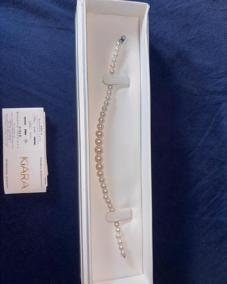 Bracciale con Perle e chiusura oro