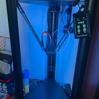 Stampante 3D FLSUN Super Racer con LED