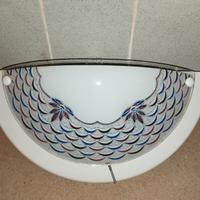 Plafoniera a ventaglio decorata