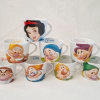 Set tazzine Biancaneve e i 7 nani