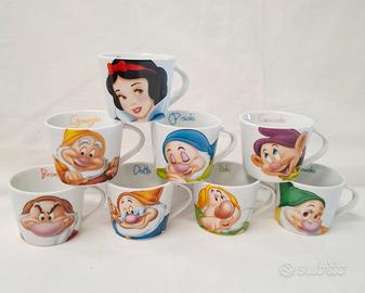 Set tazzine Biancaneve e i 7 nani