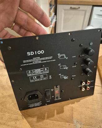 SubWoofer e amplificatore DIY
