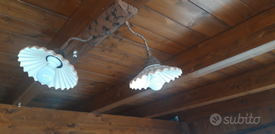 Lampadari in ceramica rustico