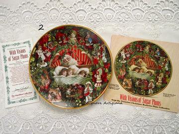 Piatto n2  Victorian Christmas Natale The Hamilton