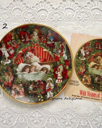 Piatto n2  Victorian Christmas Natale The Hamilton