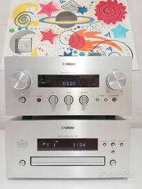 AMPLIFICATORE YAMAHA MCR - 840 + LETTORE  CD/DVD