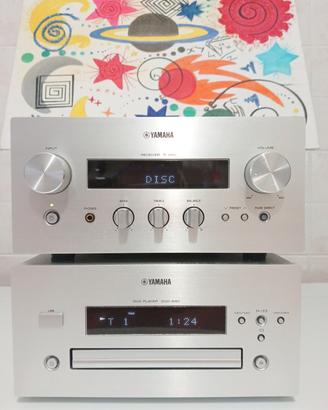 AMPLIFICATORE YAMAHA MCR - 840 + LETTORE  CD/DVD