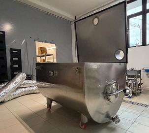 Impianto inox per produzione malto da birra