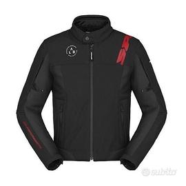 Giacca spidi corsa tex uomo NERO ROSSA