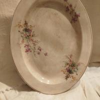 piatto vassoio ovale ceramica Richard 