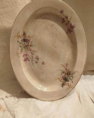 piatto vassoio ovale ceramica Richard 