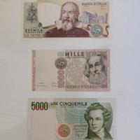 Lotto banconote autentiche SPL 
