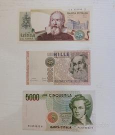 Lotto banconote autentiche SPL 