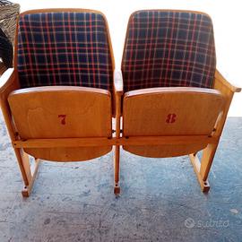 sedie cinema vintage