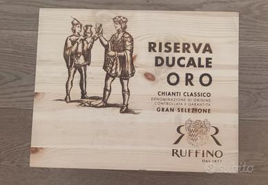 Cassetta legno Ruffino