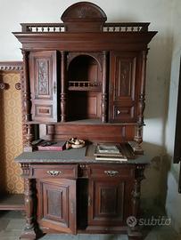 Credenza sacrestia vecchia