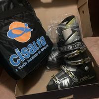 Scarponi Sci Tecnica + Borsa Cisalfa - Come Nuovi
