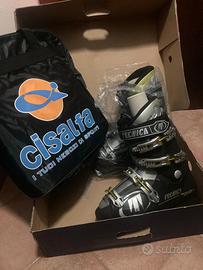 Scarponi Sci Tecnica + Borsa Cisalfa - Come Nuovi