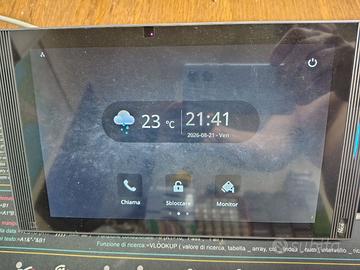 Videocitofono NICE MYBELL IP con monitor android 1