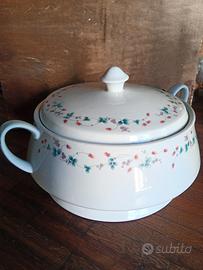 zuppiera ceramica dec. fragole