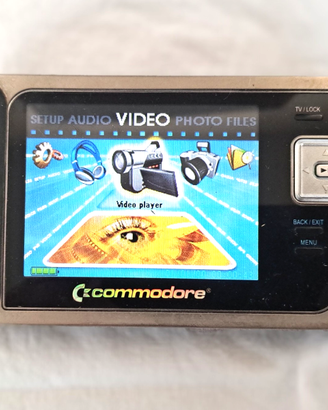 COMMODORE PMC 30 MEDIA PLAYER PORTATILE 1982 FUNZI