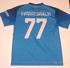 Maglia Napoli 22-23 Kvaratskhelia # 77. Taglia M