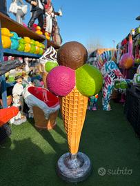 Statua Vetroresina Gelato