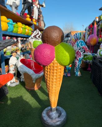 Statua Vetroresina Gelato