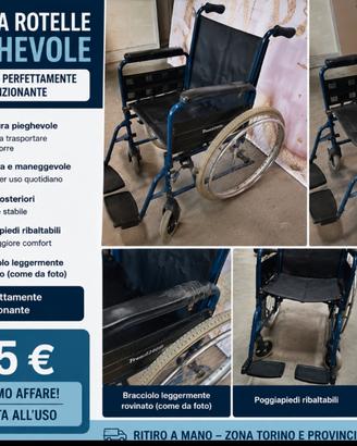 sedia a rotelle