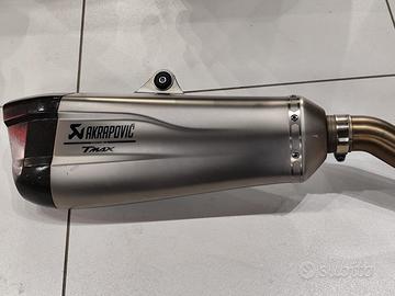 SCARICO AKRAPOVIC YAMAHA T-MAX 530  –  Usato