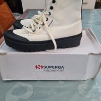 Scarpe donna Superga con zeppa
