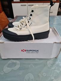 Scarpe donna Superga con zeppa