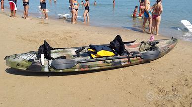 Kayak Pesca con motore elettrico
