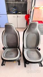 Sedili anteriori e posteriori Twingo