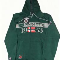 Felpa Norway Geographical - L - colore verde